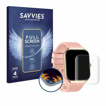Face avant d’un emballage produit avec le logo de la marque Savvies. À côté, l’appareil Togala P99 1.96