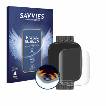 Face avant d’un emballage produit avec le logo de la marque Savvies. À côté, l’appareil Levowatch Doitx 3 est représenté avec 