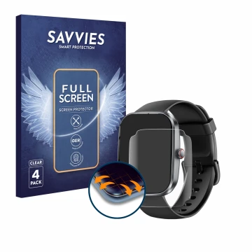Face avant d’un emballage produit avec le logo de la marque Savvies. À côté, l’appareil Soudorv T70B 1.91