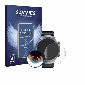 Face avant d’un emballage produit avec le logo de la marque Savvies. À côté, l’appareil Knauermann Pro 3 Plus 2025 est représe