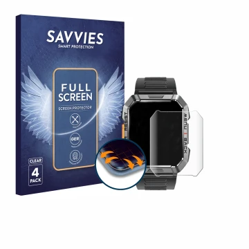 Face avant d’un emballage produit avec le logo de la marque Savvies. À côté, l’appareil Iowodo W60 2