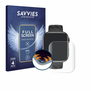 Face avant d’un emballage produit avec le logo de la marque Savvies. À côté, l’appareil Lgnitek MT500 1.97