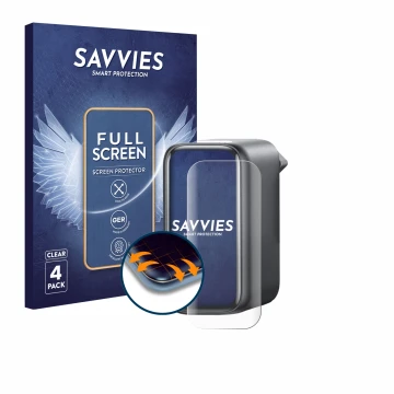 Face avant d’un emballage produit avec le logo de la marque Savvies. À côté, l’appareil Anker A2697 140W est représenté avec l