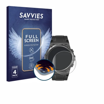 Face avant d’un emballage produit avec le logo de la marque Savvies. À côté, l’appareil Gard Pro Ultra 3 est représenté avec l