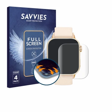 Face avant d’un emballage produit avec le logo de la marque Savvies. À côté, l’appareil MFVLP LC210 1.85