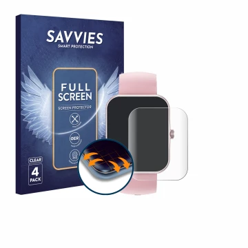 Face avant d’un emballage produit avec le logo de la marque Savvies. À côté, l’appareil Ucani S80K 1.83