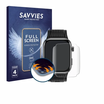 Face avant d’un emballage produit avec le logo de la marque Savvies. À côté, l’appareil Rollme Kore D1 est représenté avec la 