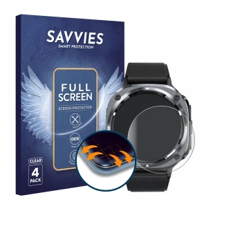Face avant d’un emballage produit avec le logo de la marque Savvies. À côté, l’appareil TIMU S90+ 1.48