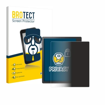 Face avant d’un emballage produit avec le logo de la marque BROTECT. À côté, l’appareil Kobo Elipsa 2E est représenté avec la 