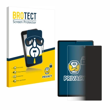 Face avant d’un emballage produit avec le logo de la marque BROTECT. À côté, l’appareil Simplori M107 est représenté avec la p