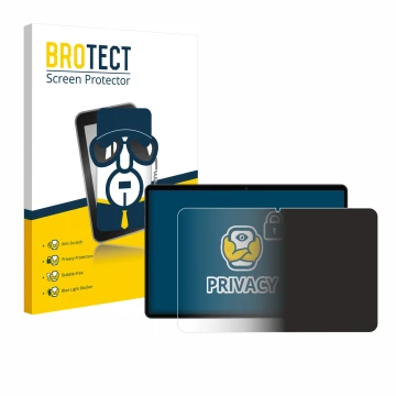 Face avant d’un emballage produit avec le logo de la marque BROTECT. À côté, l’appareil Meberry M8 est représenté avec la prot