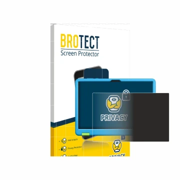 Face avant d’un emballage produit avec le logo de la marque BROTECT. À côté, l’appareil Honor Pad X8a Kids Edition est représe