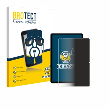 Face avant d’un emballage produit avec le logo de la marque BROTECT. À côté, l’appareil Xiaomi Redmi Pad SE 11 est représenté 