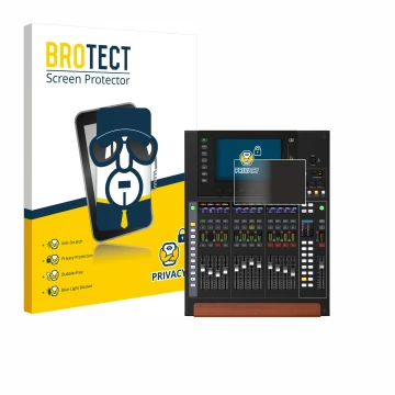 Face avant d’un emballage produit avec le logo de la marque BROTECT. À côté, l’appareil Behringer Wing Compact est représenté 