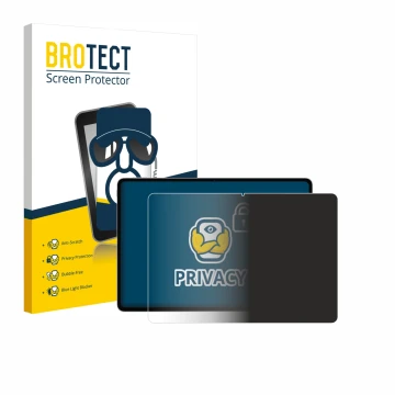 Face avant d’un emballage produit avec le logo de la marque BROTECT. À côté, l’appareil Honor Magicpad 3 Pro est représenté av