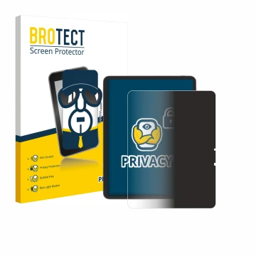 Face avant d’un emballage produit avec le logo de la marque BROTECT. À côté, l’appareil Blackview Link 8 est représenté avec l