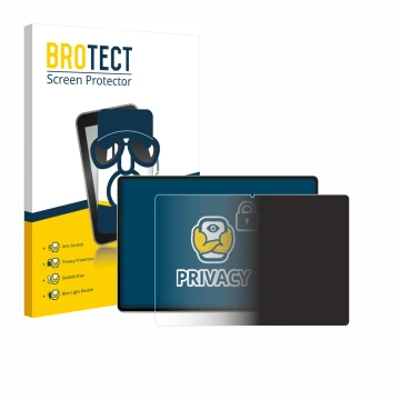 Face avant d’un emballage produit avec le logo de la marque BROTECT. À côté, l’appareil Huawei MatePad 12 X 2025 est représent