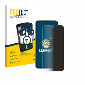 Face avant d’un emballage produit avec le logo de la marque BROTECT. À côté, l’appareil Oppo A6 Pro est représenté avec la pro