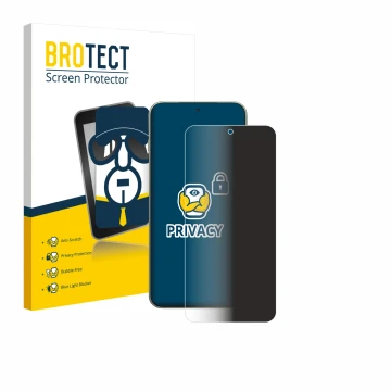 Face avant d’un emballage produit avec le logo de la marque BROTECT. À côté, l’appareil OnePlus 13T est représenté avec la pro