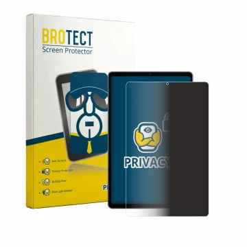 Face avant d’un emballage produit avec le logo de la marque BROTECT. À côté, l’appareil Alldocube iPlay 80 mini Ultra est repr