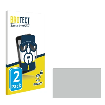 Face avant d’un emballage produit avec le logo de la marque BROTECT. À côté se trouve la protection d’écran correspondante.