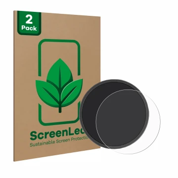 Face avant d’un emballage produit avec le logo de la marque ScreenLeaf. À côté, l’appareil Beeline Moto est représenté avec la