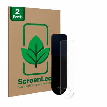Face avant d’un emballage produit avec le logo de la marque ScreenLeaf. À côté, l’appareil Xiaomi Mi 3 E-Scooter est représent