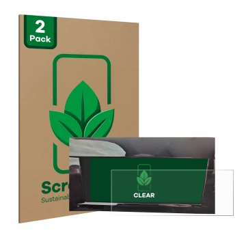 Face avant d’un emballage produit avec le logo de la marque ScreenLeaf. À côté, l’appareil Opel Astra L 2022 Digital Cockpit e