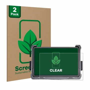 Face avant d’un emballage produit avec le logo de la marque ScreenLeaf. À côté, l’appareil DJI Transmission High Bright Funkmo