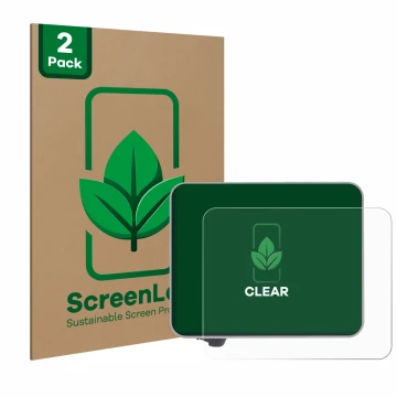 Face avant d’un emballage produit avec le logo de la marque ScreenLeaf. À côté, l’appareil Bambu Lab A1 3D Printer est représe