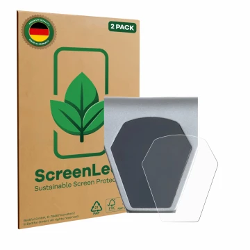 Face avant d’un emballage produit avec le logo de la marque ScreenLeaf. À côté, l’appareil Epowerfun ePF-PULSE 960 est représe