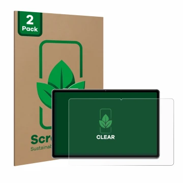 Face avant d’un emballage produit avec le logo de la marque ScreenLeaf. À côté, l’appareil Sebbe S23 11