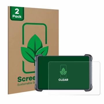 Face avant d’un emballage produit avec le logo de la marque ScreenLeaf. À côté, l’appareil Thinkcar Thinkscan 689BT est représ