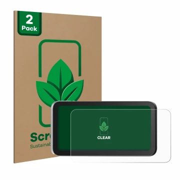 Face avant d’un emballage produit avec le logo de la marque ScreenLeaf. À côté, l’appareil Einstar VEGA est représenté avec la