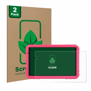 Face avant d’un emballage produit avec le logo de la marque ScreenLeaf. À côté, l’appareil Juedur R500 10