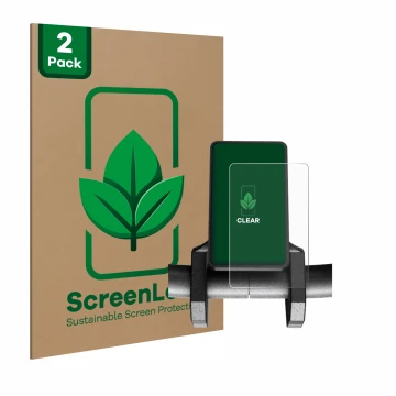 Face avant d’un emballage produit avec le logo de la marque ScreenLeaf. À côté, l’appareil Joyor S5 V1 est représenté avec la 