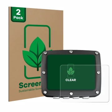 Face avant d’un emballage produit avec le logo de la marque ScreenLeaf. À côté, l’appareil Ratio iX3M 2 Pro est représenté ave