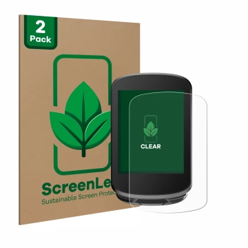Face avant d’un emballage produit avec le logo de la marque ScreenLeaf. À côté, l’appareil Magene C506 est représenté avec la 