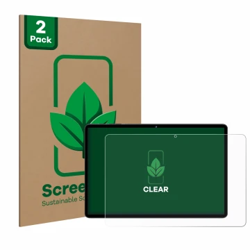 Face avant d’un emballage produit avec le logo de la marque ScreenLeaf. À côté, l’appareil ZIOVO Z128 11