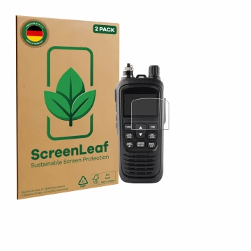 Face avant d’un emballage produit avec le logo de la marque ScreenLeaf. À côté, l’appareil Jopix CB-514 Plus est représenté av