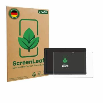 Face avant d’un emballage produit avec le logo de la marque ScreenLeaf. À côté, l’appareil Whitedeer A10PRO est représenté ave