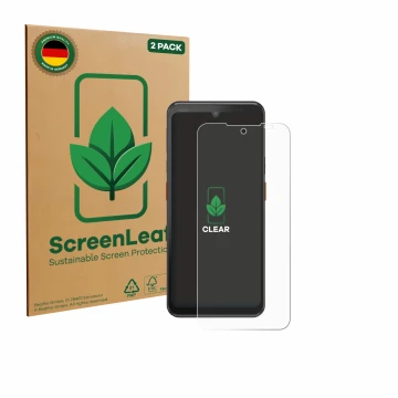 Face avant d’un emballage produit avec le logo de la marque ScreenLeaf. À côté, l’appareil Summi L3 est représenté avec la pro