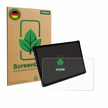 Face avant d’un emballage produit avec le logo de la marque ScreenLeaf. À côté, l’appareil FASTWD X609 T181-EEA 11