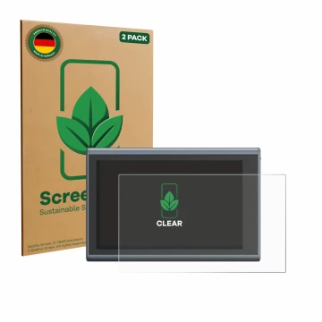 Face avant d’un emballage produit avec le logo de la marque ScreenLeaf. À côté, l’appareil SmallRig Wireless Monitor est repré