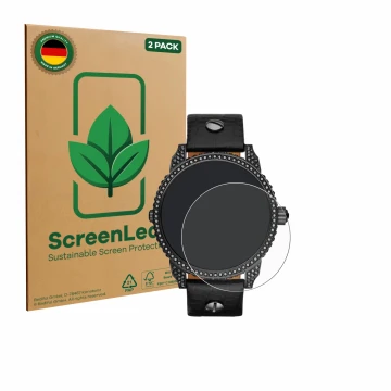 Face avant d’un emballage produit avec le logo de la marque ScreenLeaf. À côté, l’appareil Diesel Mini Daddy est représenté av
