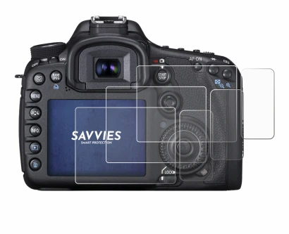 Image de l'appareil Canon EOS 7D avec une grande variété de protections d'écran.