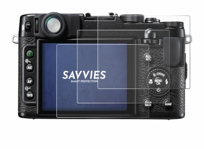 Image de l'appareil Fujifilm FinePix X10 avec une grande variété de protections d'écran.