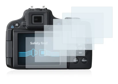 Image de l'appareil Canon PowerShot SX50 HS avec une grande variété de protections d'écran.