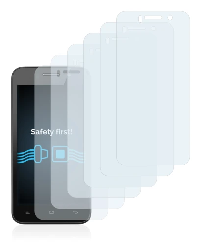 Image de l'appareil NGM Forward Infinity avec une grande variété de protections d'écran.