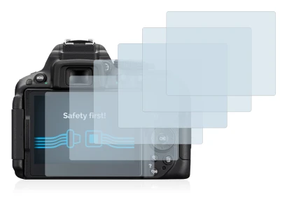 Image de l'appareil Nikon D5300 avec une grande variété de protections d'écran.